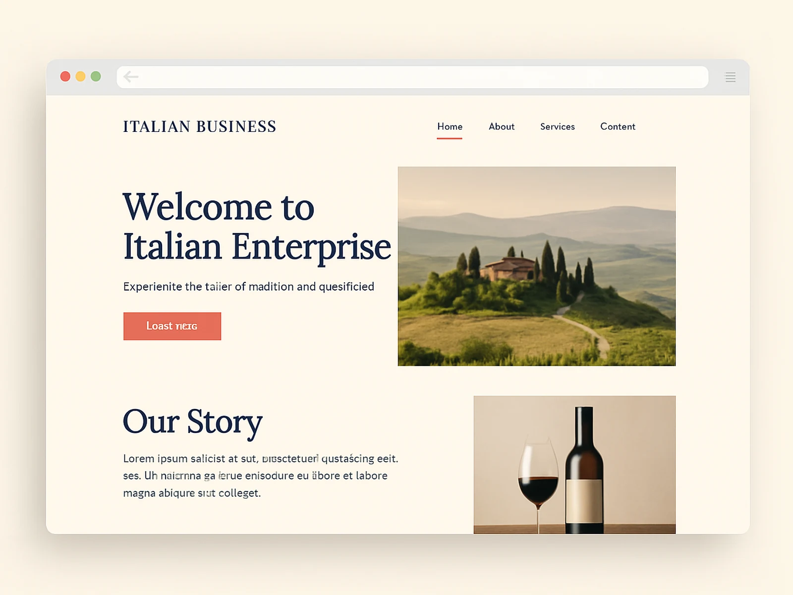 Website design preview